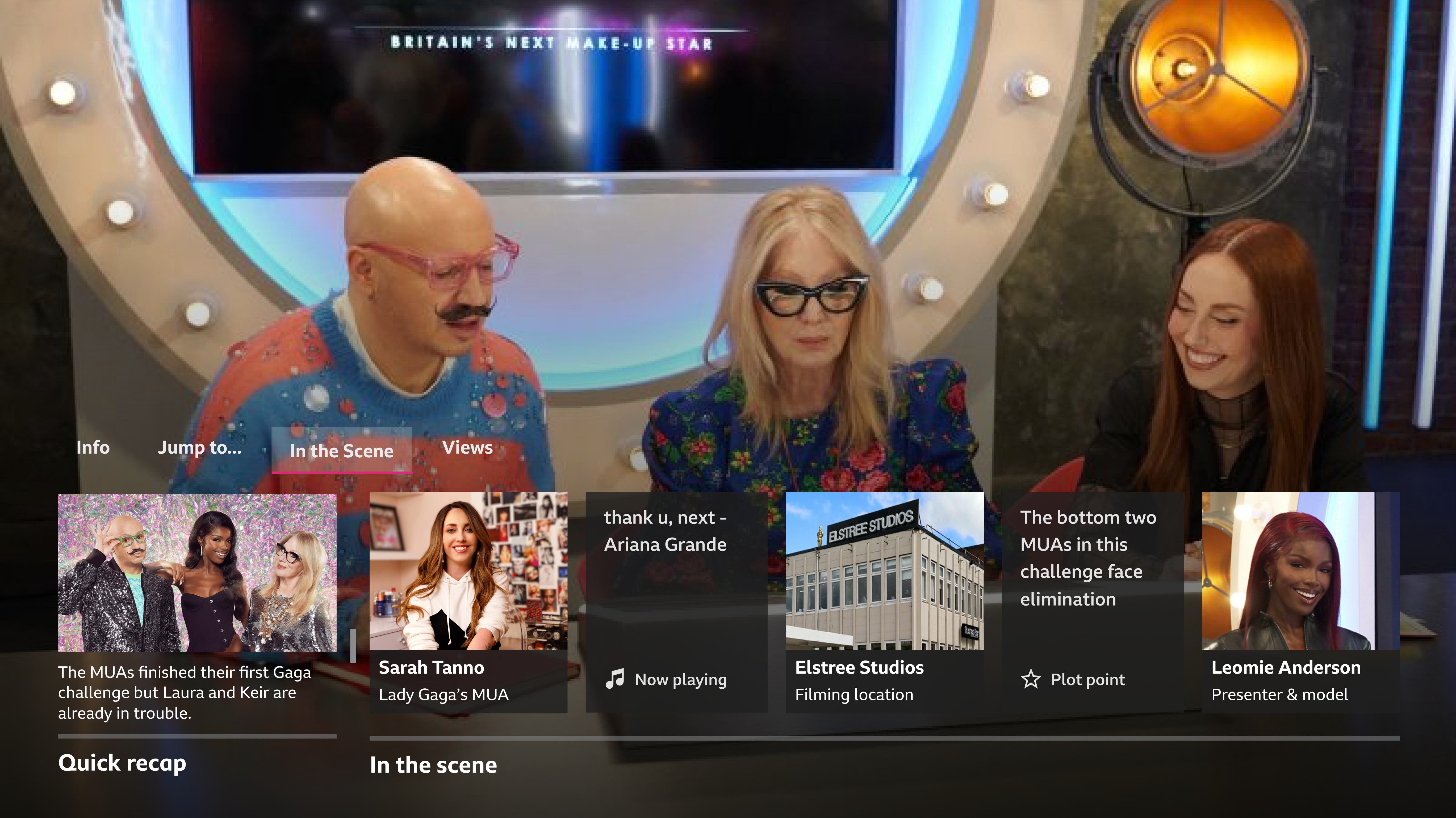Tri-platform ecosystem: Connected TV playback, iPlayer Web, and Mobile companion